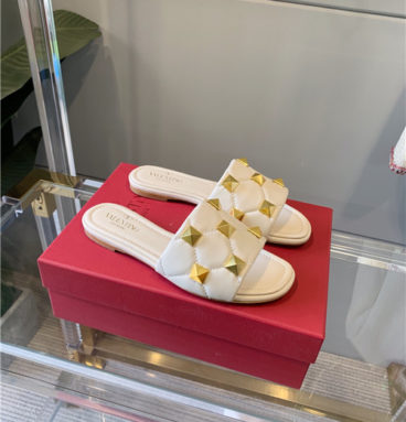 valentino flat slippers