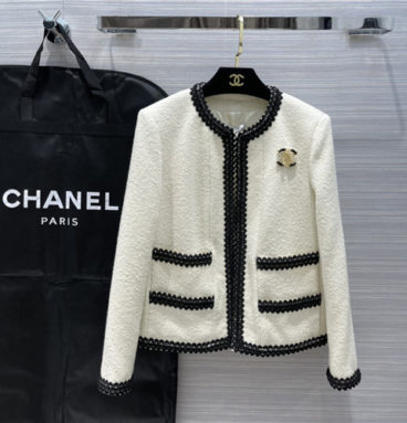chanel vintage chanel tweed coat