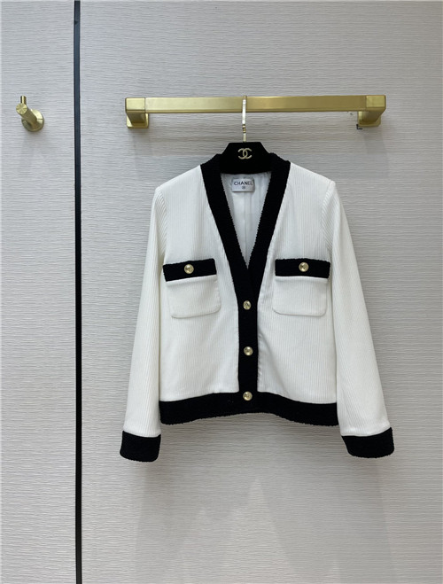 chanel knitted cardigan jacket