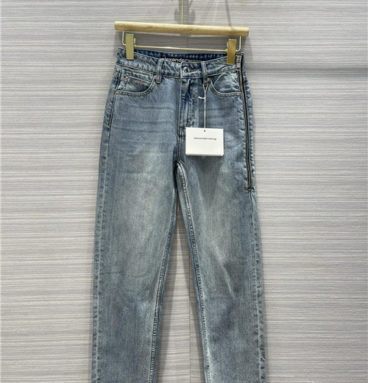 alexander wang high waist jeans