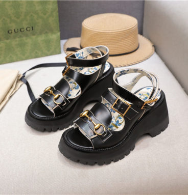 gucci platform sandals