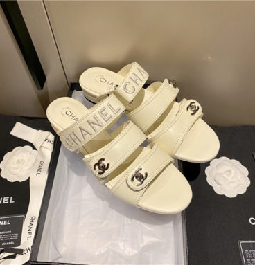 chanel sandals women