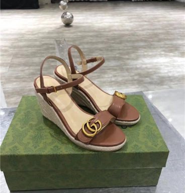 gucci wedge sandals