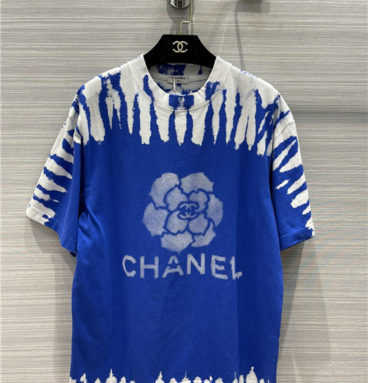 chanel washed cotton t shirt