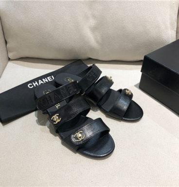 chanel sandals slippers womens