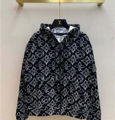 Louis Vuitton LV x NBA Strategic Flowers Quilted Hooded