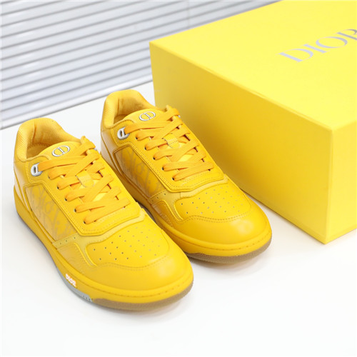dior b27 sneaker women's yellow