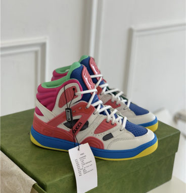 gucci basket high top sneakers
