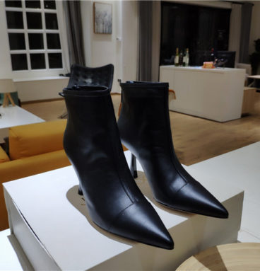 jimmy choo leather high heel boots