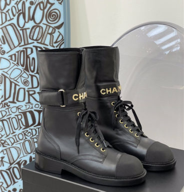 chanel ankle boots martin boots