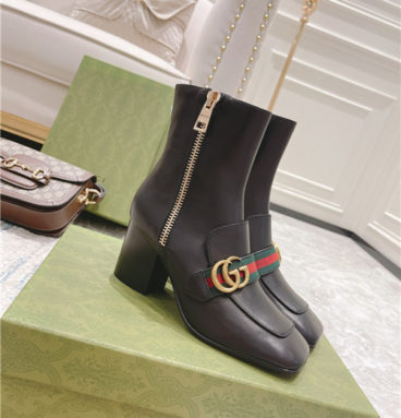 gucci gg classic short boots