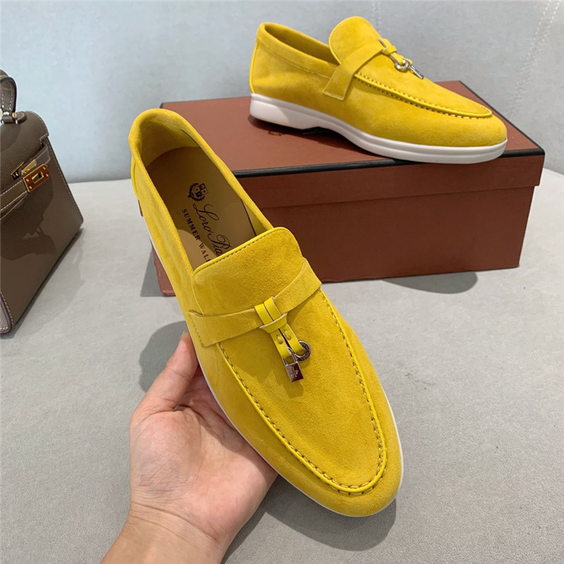 Loro Piana Summer Charms Walk Suede Loafers – MILNY PARLON