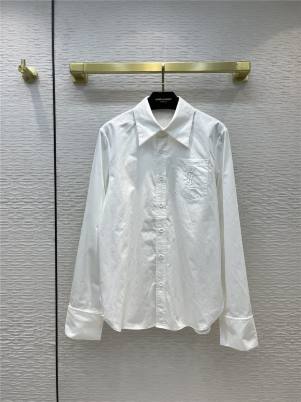 ysl white shirt