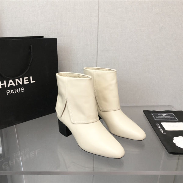 chanel new short ankle boots