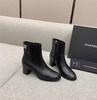 chanel new short ankle boots