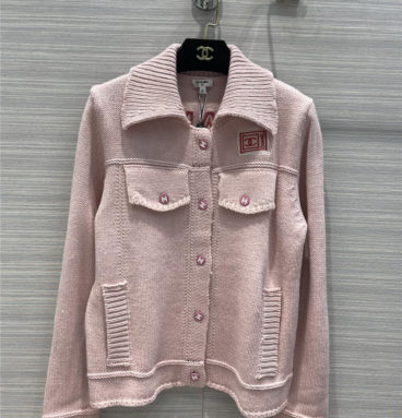 chanel knitted cardigan jacket