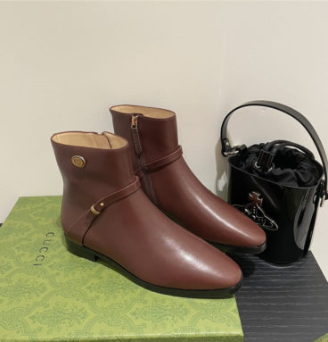 gucci new styles ankle boots