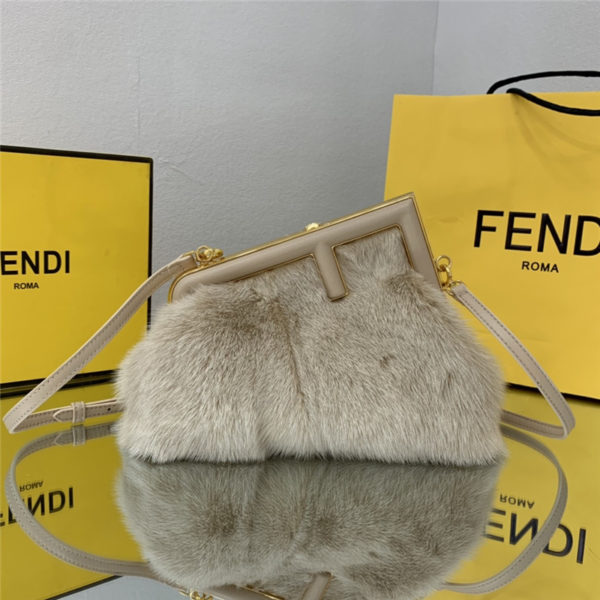 fendi first mink fur bag small