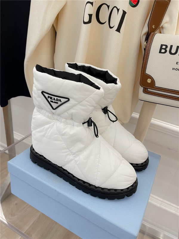 prada down snow boots