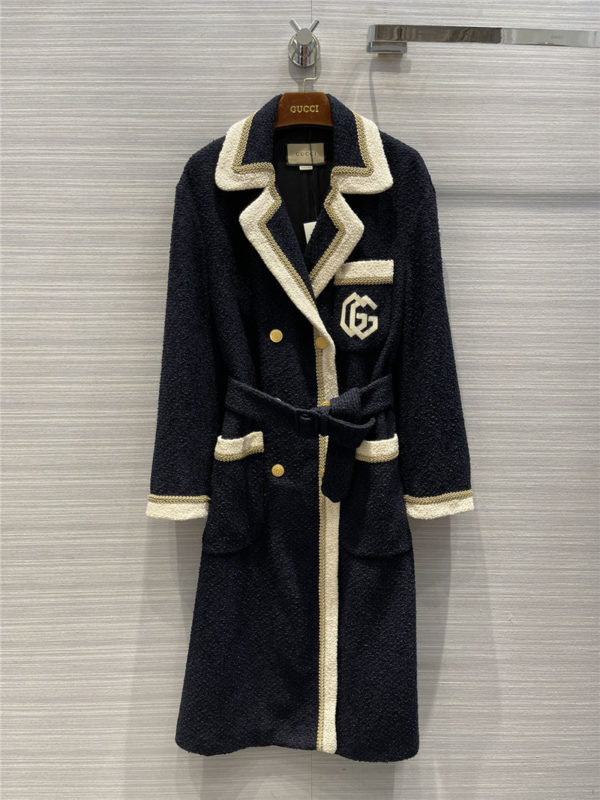 gucci tweed coat