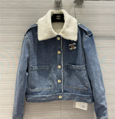 Chanel denim cotton jacket