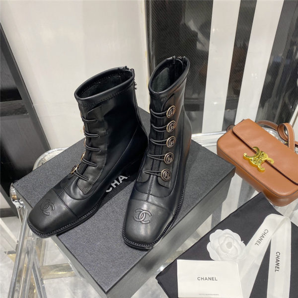 chanel ankle boots womens