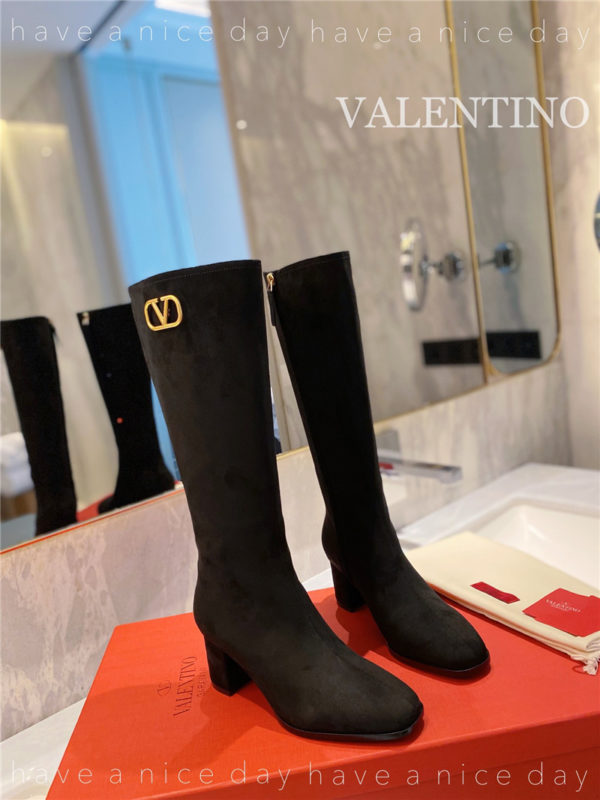 valentino long boots