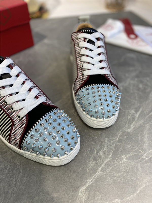 christian louboutin louis junior spikes sneakers | every-designers.ru