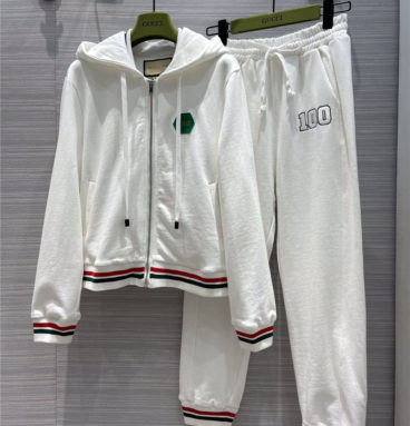 gucci 100th anniversary sports suit