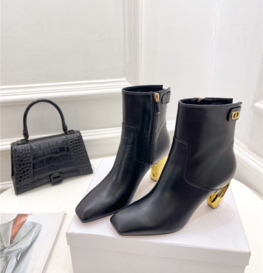 dior leather ankle boots