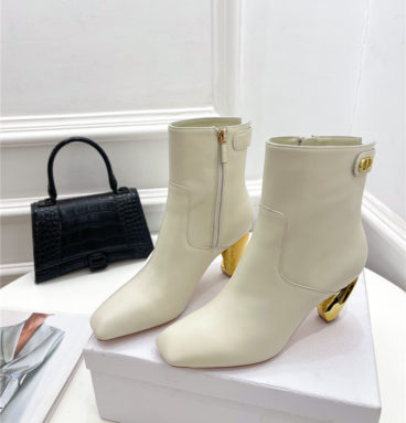 dior leather ankle boots