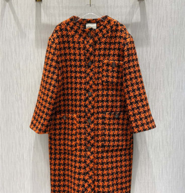 gucci houndstooth coat