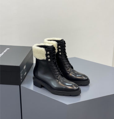 alexander wang ankle boots wool boots