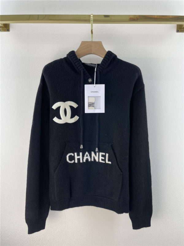 chanel hooded sweater