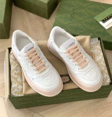 gucci platform white sneakers