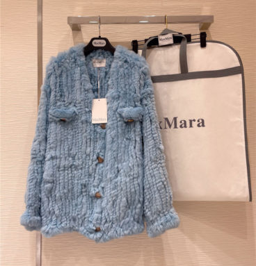 maxmara fur coat