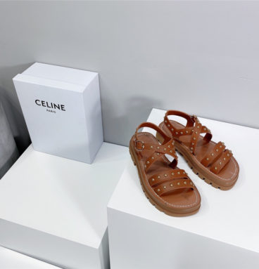 celine platform fashion sandals