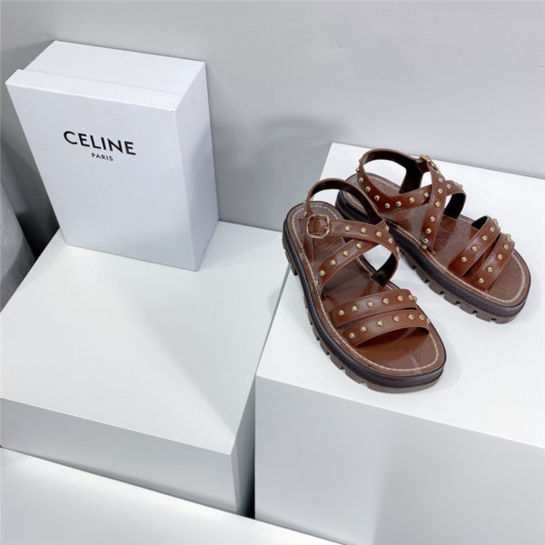 celine platform fashion sandals