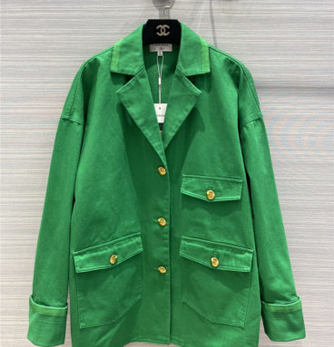 chanel vintage denim jacket