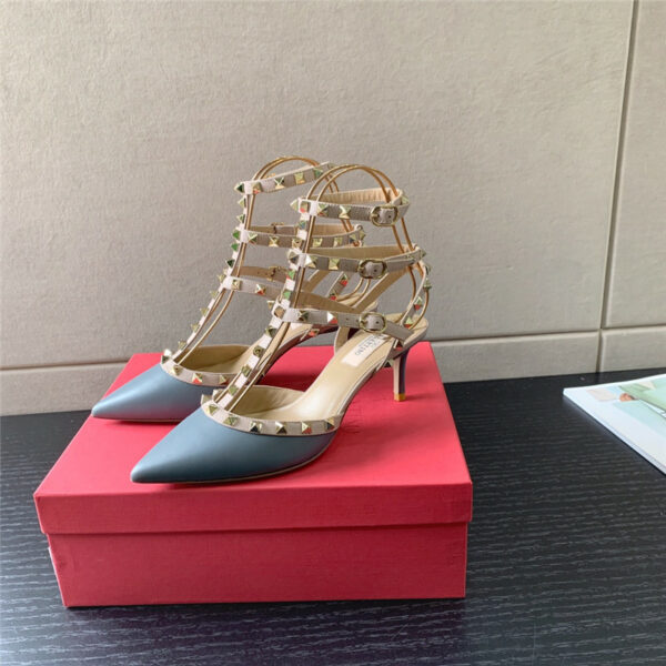 valentino studded heels sandal
