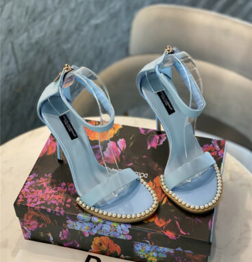 dolce gabbana d&g high heel sandals