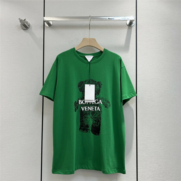 bottega veneta printed short-sleeved t shirt