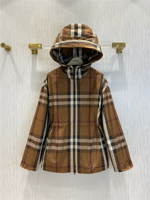 burberry classic checked trench coat