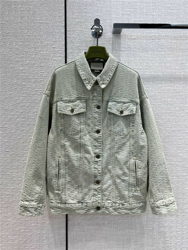 gucci vintage denim jacket