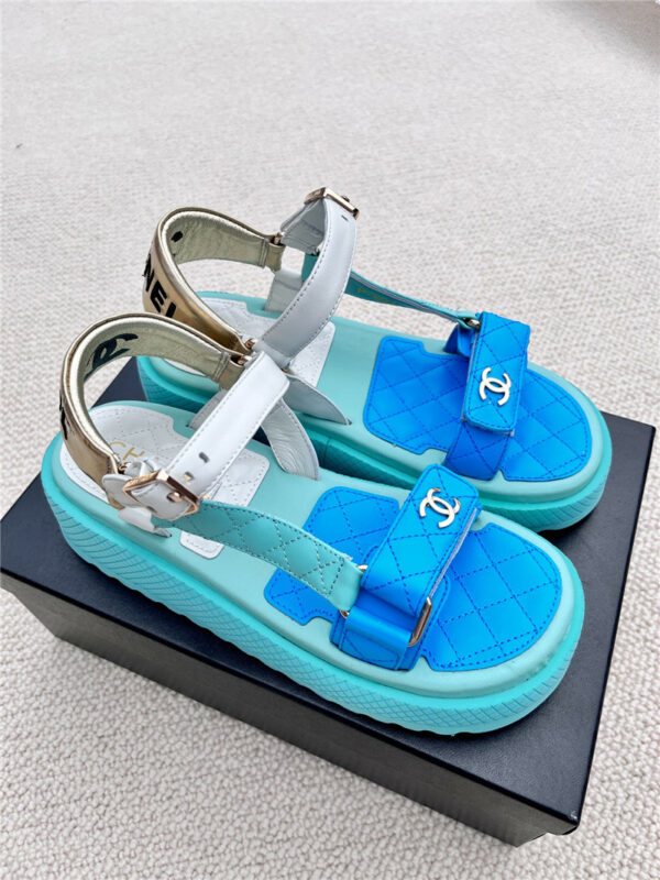 chanel candy sandals