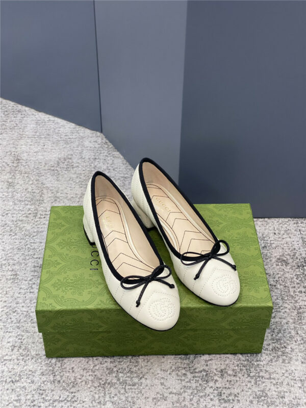 gucci bow loafers ballet shoes