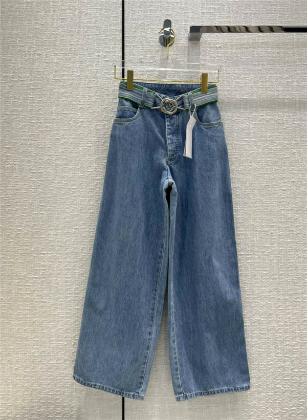 bottega veneta high-rise wide-leg jeans
