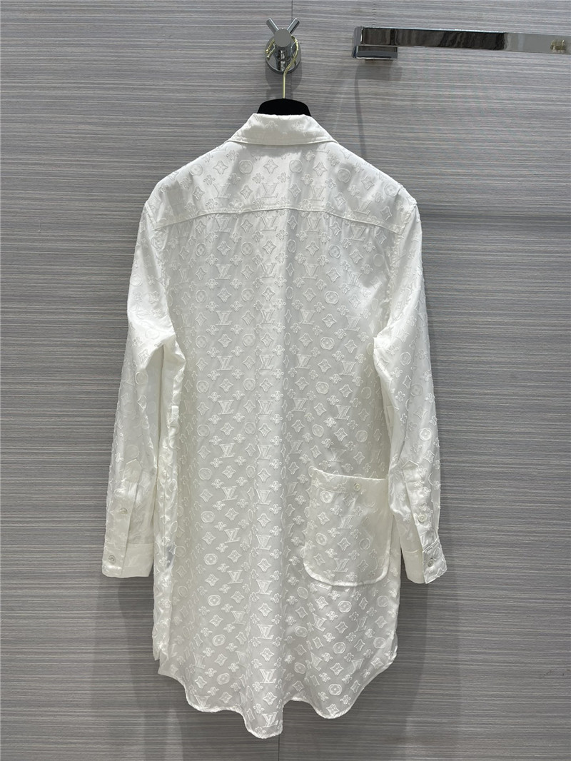Louis Vuitton® Pastel Monogram Shirt Dress