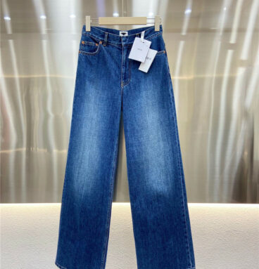 dior CD high waist jeans