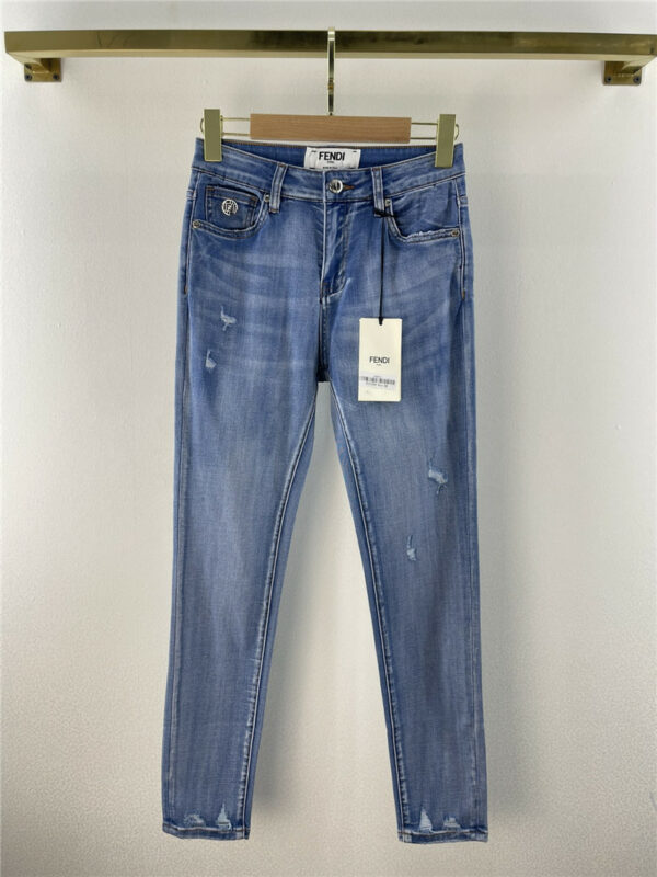 fendi high waist jeans